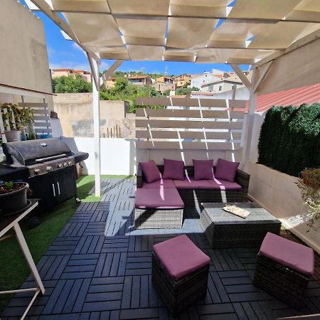 Appartamento Nella Piazza Centrale, Con Terrazza SantʼAntìoco Extérieur photo